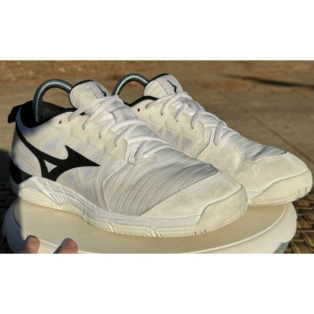 Mizuno Womens Wave Supersonic 2 430288 0090 White Running Shoes Sneakers Sz 9